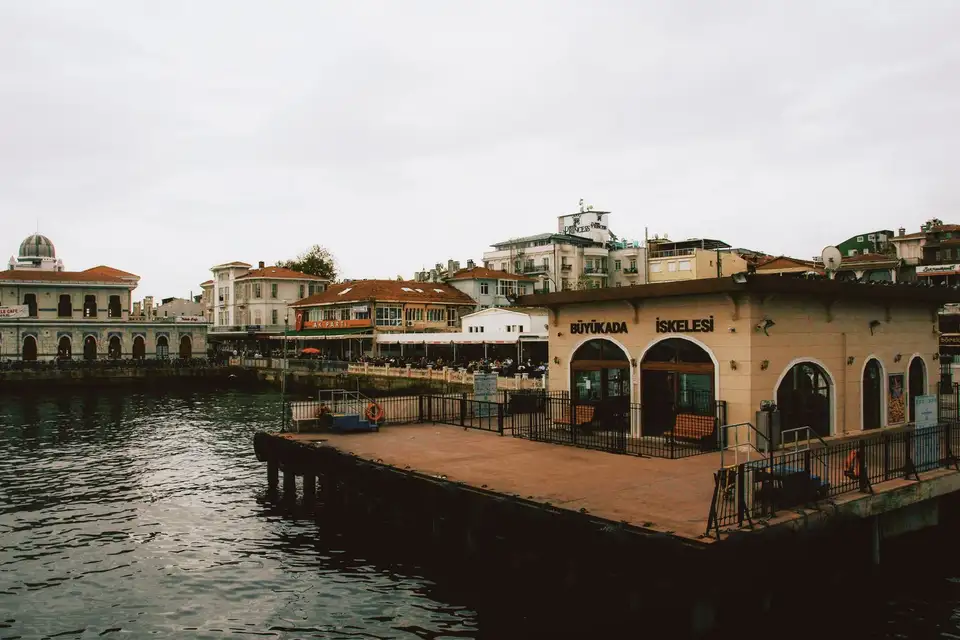 Büyükada pier on the Princes' Islands