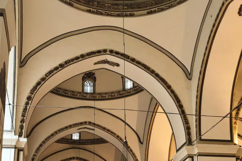 Bursa Ulu Cami'nin içi