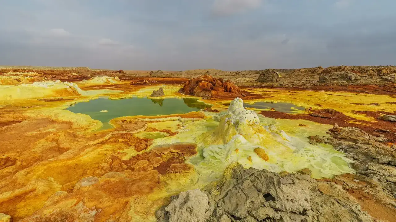 Dallol e a depressão de Danakil