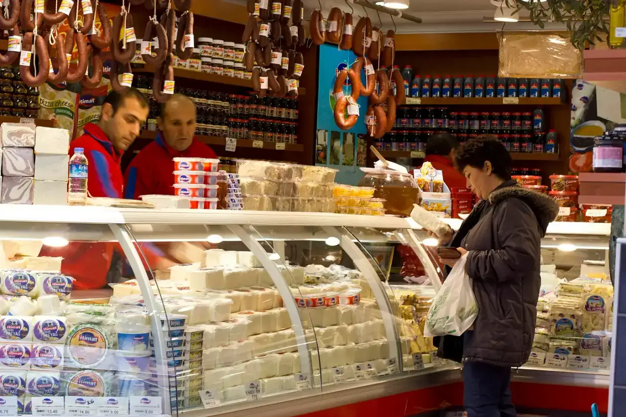 Kadıköy market on Istanbul's Asian side